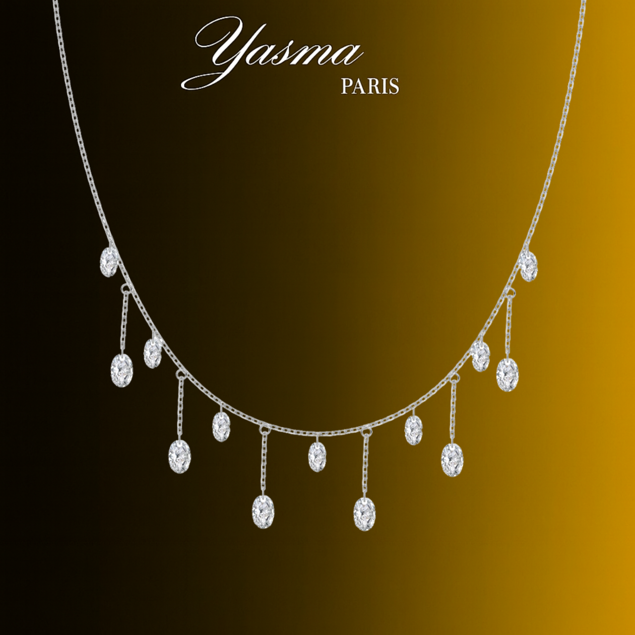 Collier Aurora - Argent 925 et Zircon