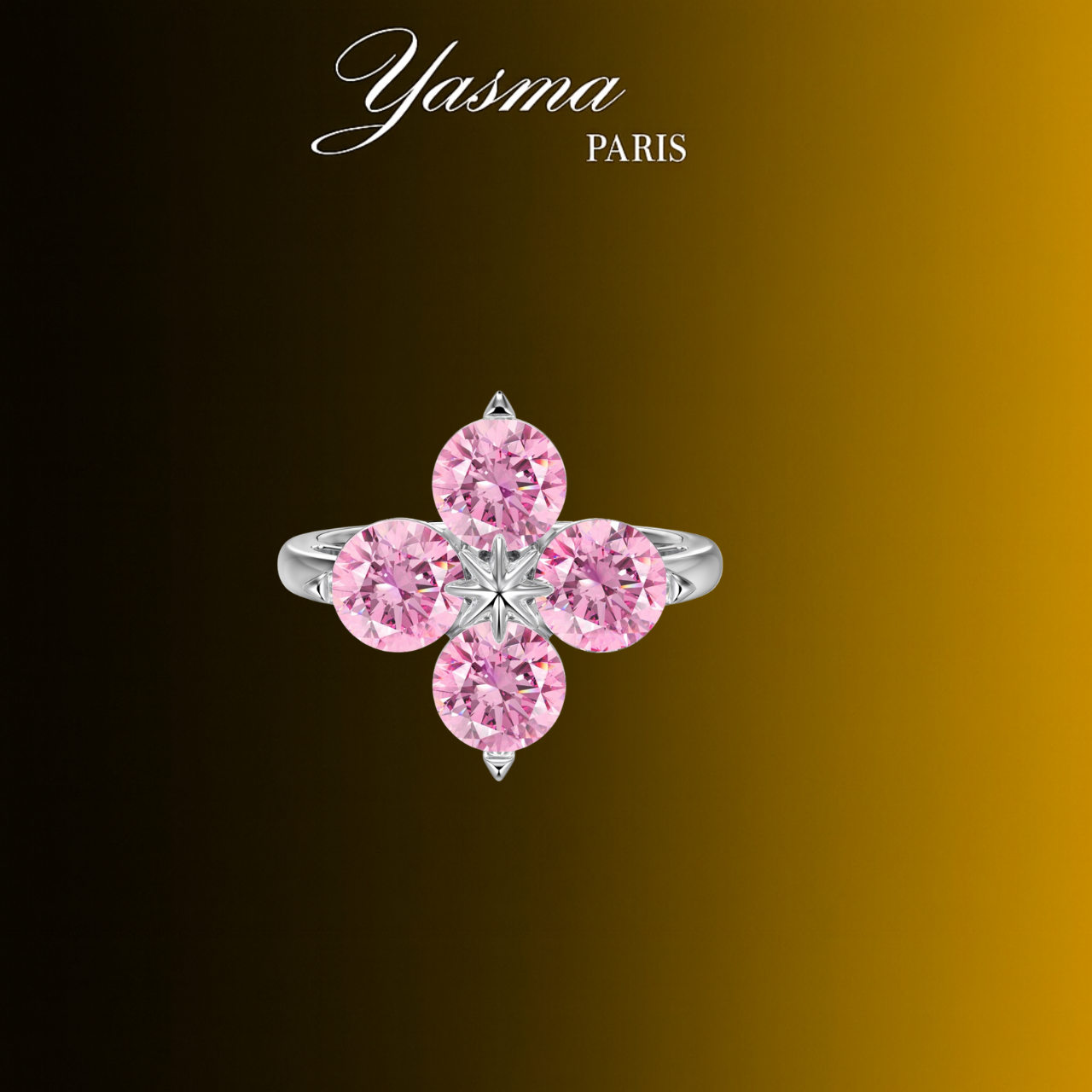 Bague Evi - Argent massif 925 certifié et Zircon