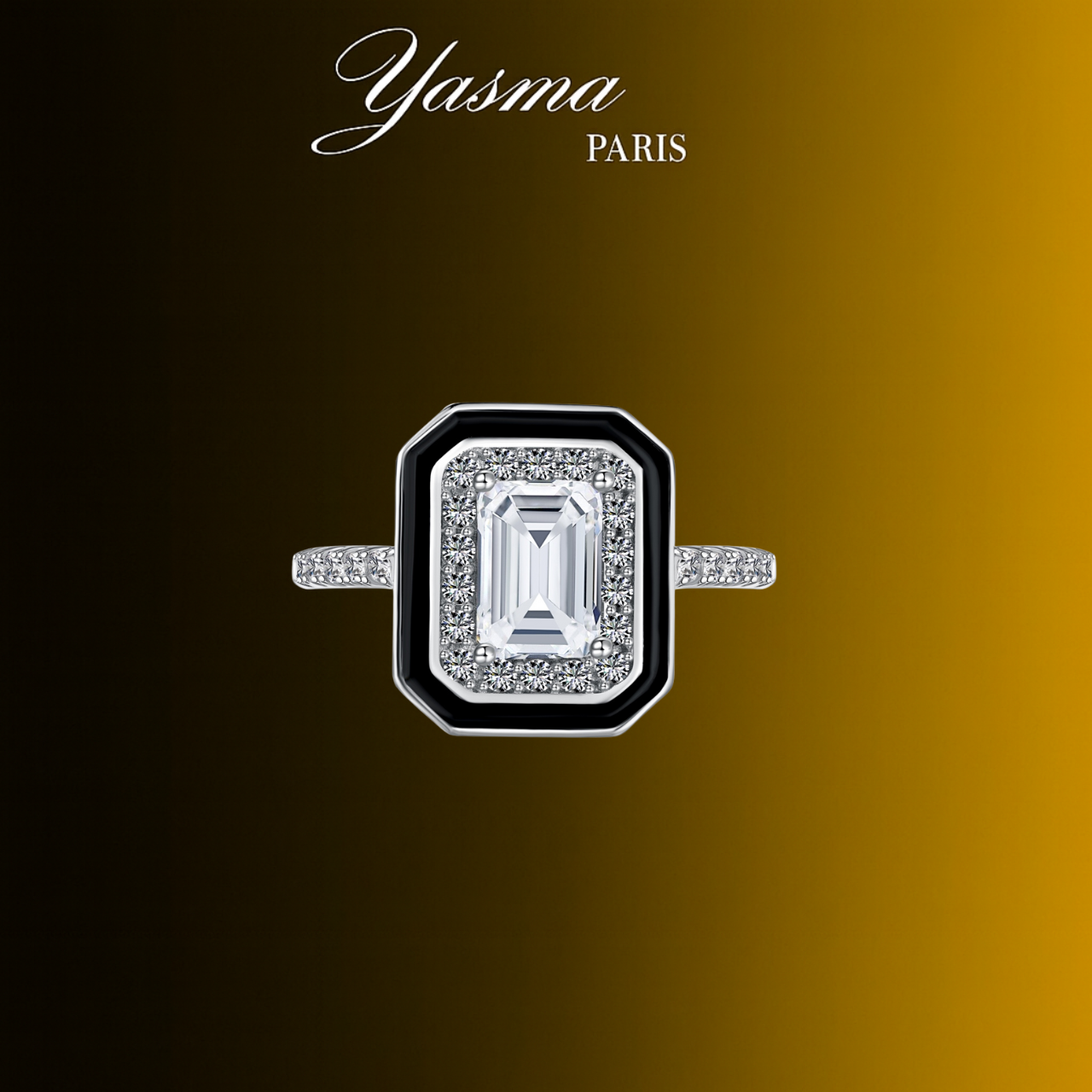 Bague Yasma - Argent massif 925 certifié