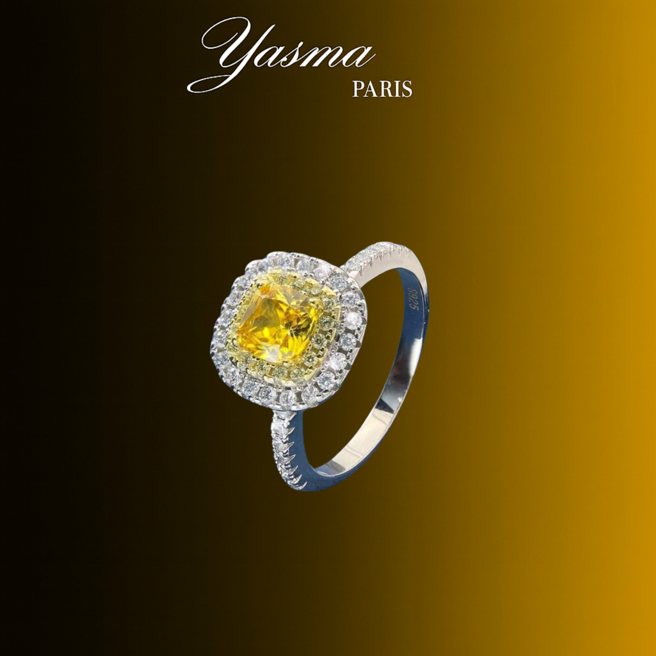 Bague Sublime Soleil - Argent 925 et Zircon