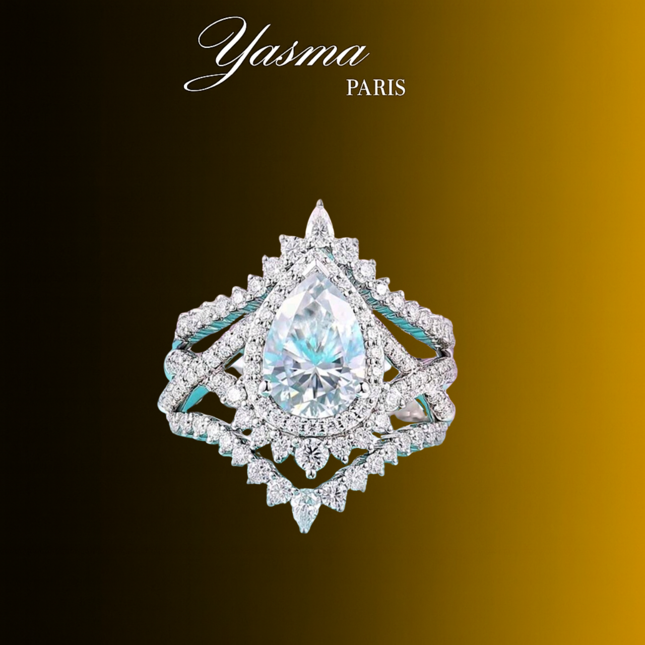 Bague Elena - Argent massif 925 & Zircon