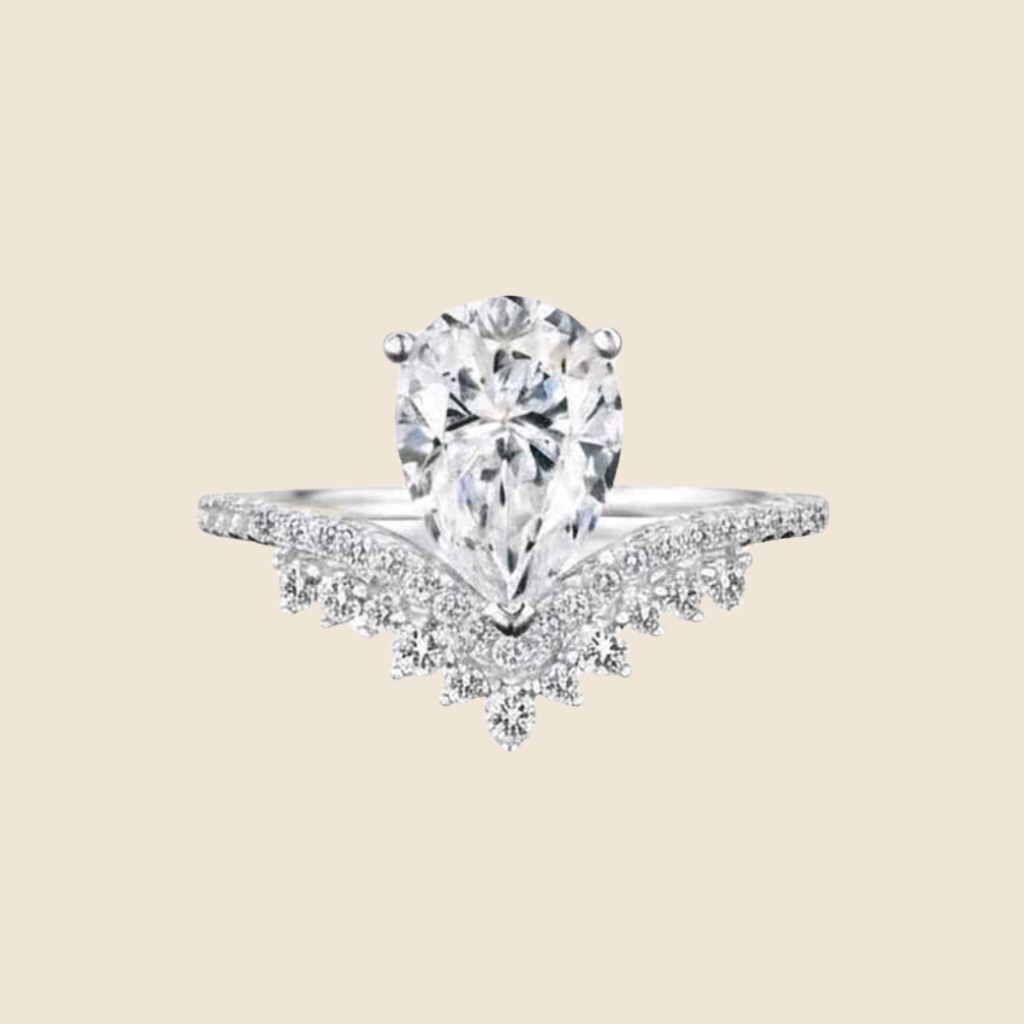 Bague Princesse en moissanite