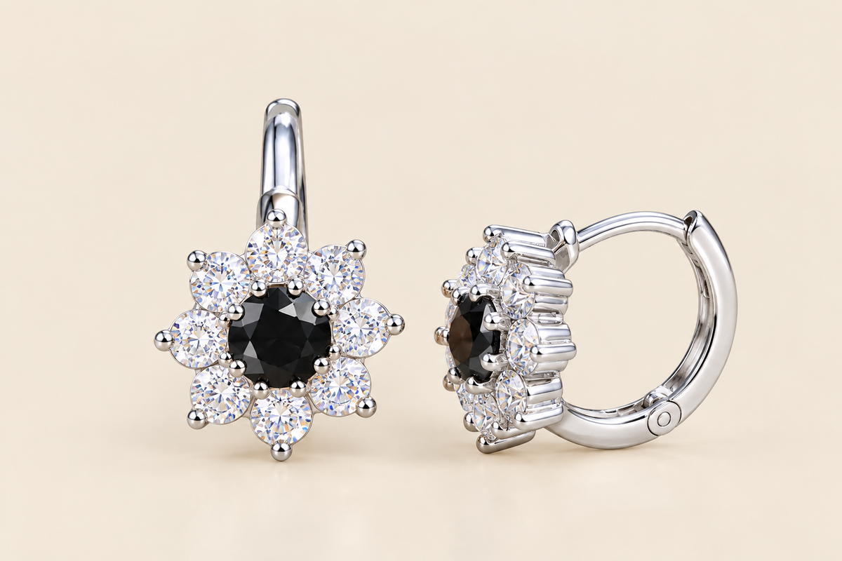Margaret moissanite noir ⚫️