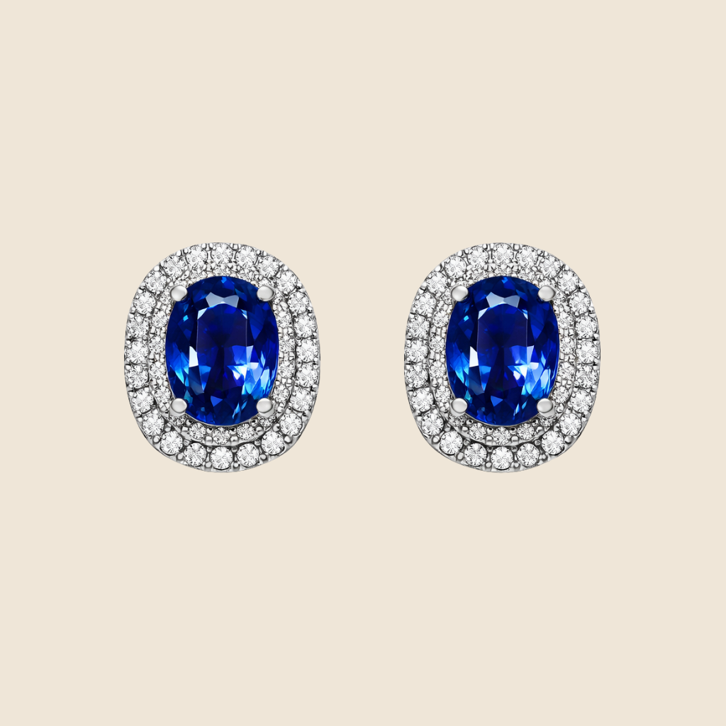 Boucles d'oreilles Saphira