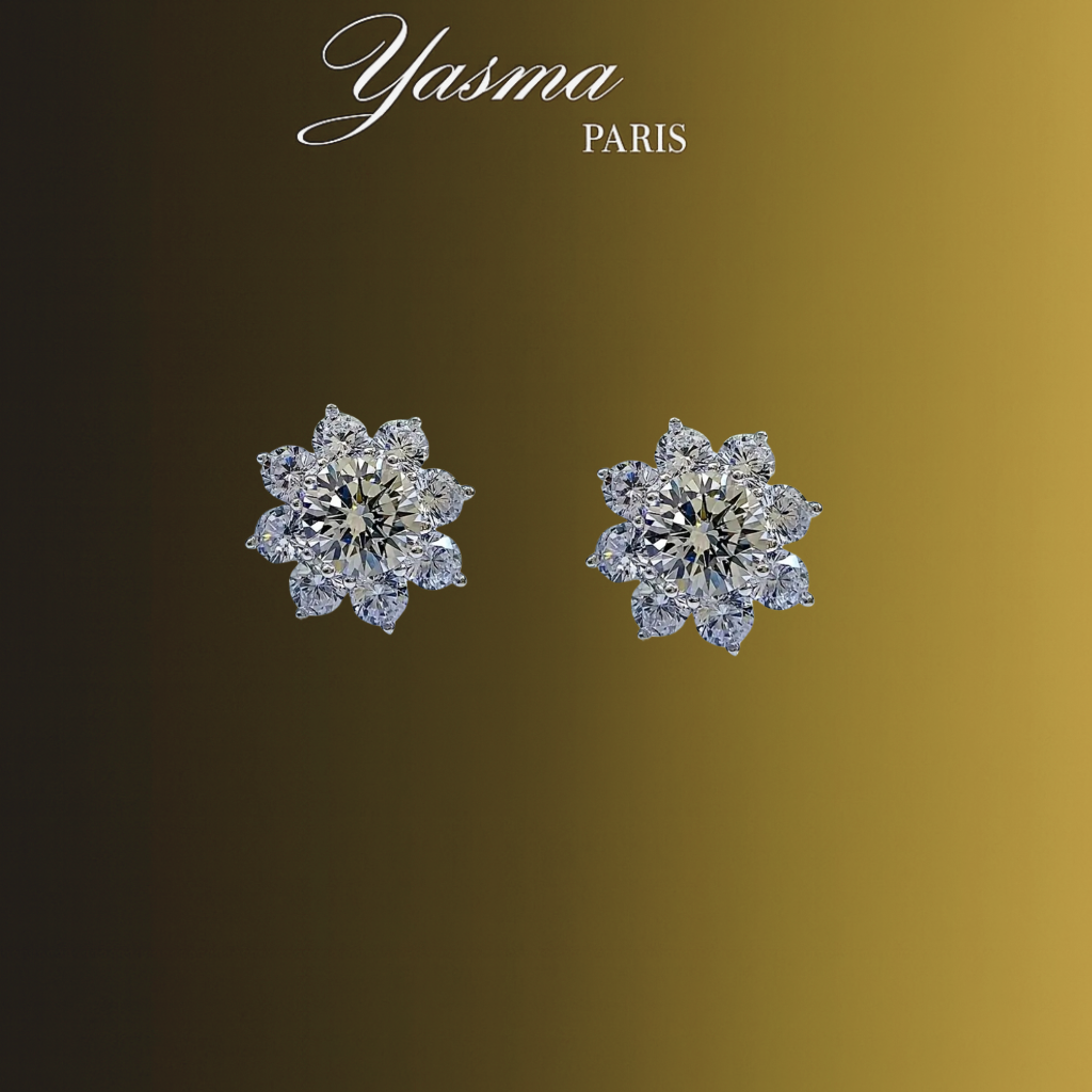 Boucles d’oreilles Marguerite