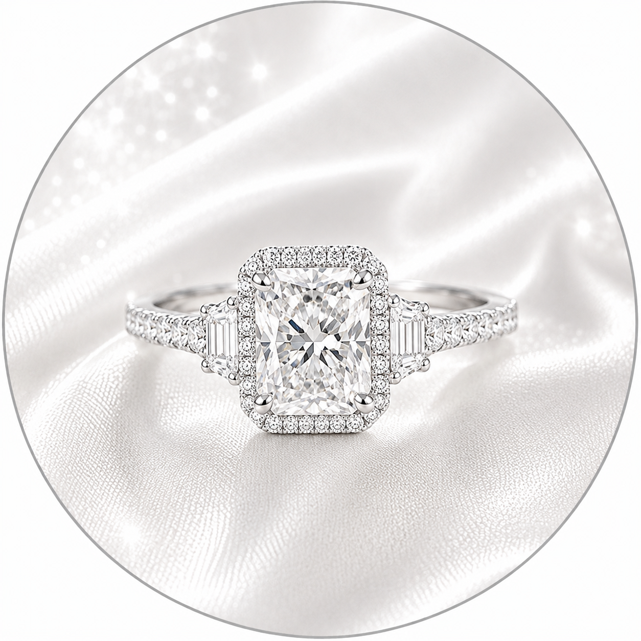 Bagues Moissanite