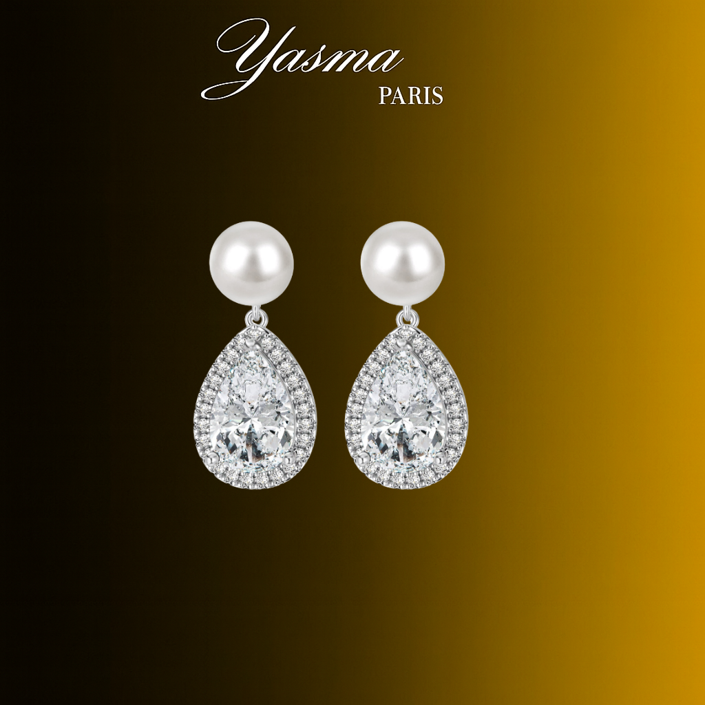 Boucles d'oreilles Perla Argent 925