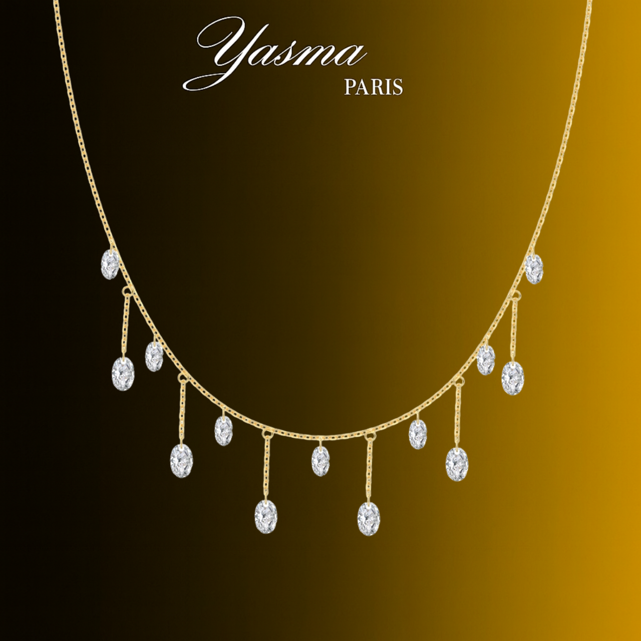 Collier Aurora - Argent 925 et  Zircon