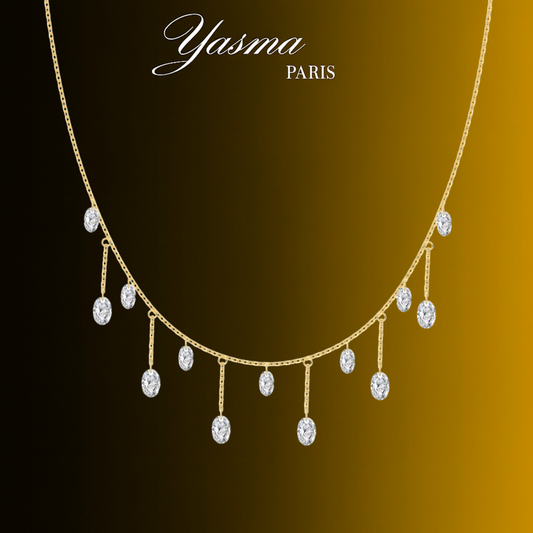 Collier Aurora - Argent 925 et  Zircon