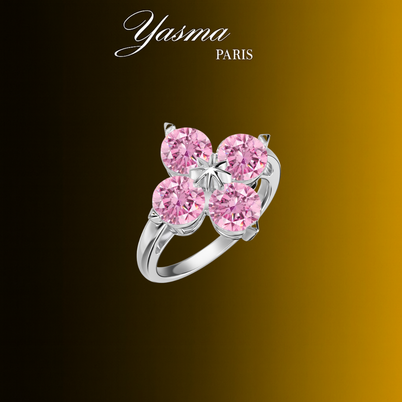 Bague Evi - Argent massif 925 certifié et Zircon