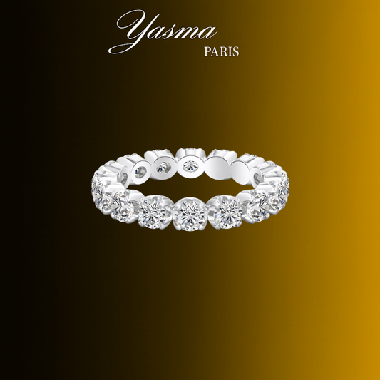 Bague Alliance - Argent massif 925