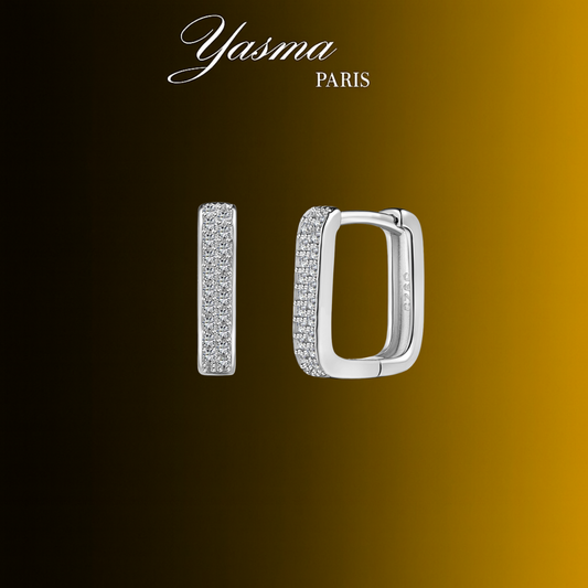 Bouclles d'oreilles Lina Argent 925