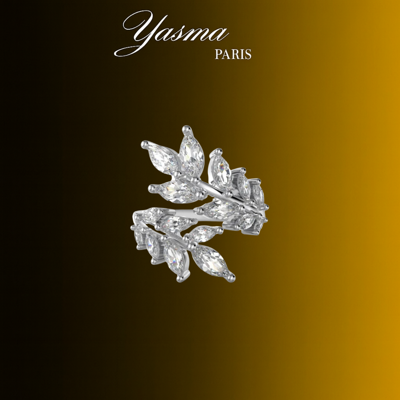 Bague Denissa - Argent massif 925 & Zircon