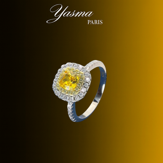 Bague Sublime Soleil - Argent 925 et Zircon