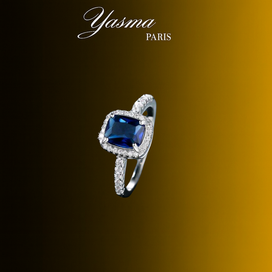 Bague Sublime Nuit  - Argent 925 & Zircon