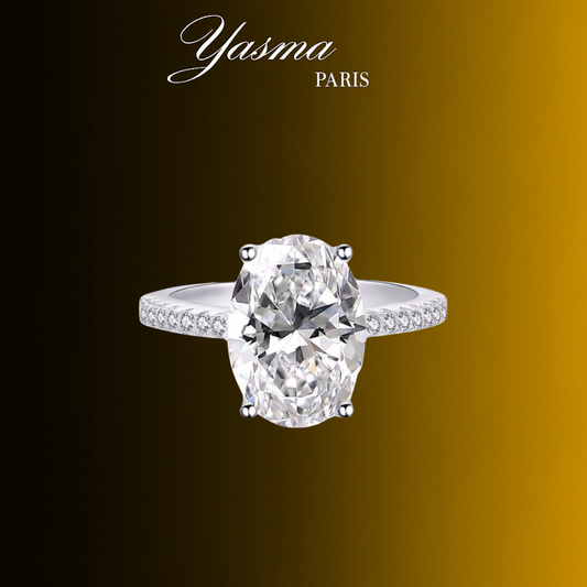 Bague Alia -Argent massif et Zircon