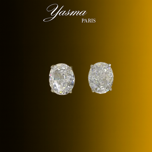 Boucles d’oreilles Élégance – Argent massif 925 & Zircon