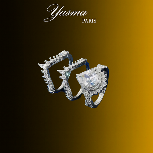 Bague Elena - Argent massif 925 & Zircon