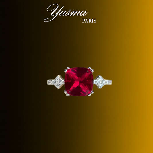 Bague Elsa - Argent massif 925 & Zircon