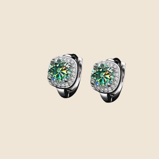 Jade boucles d’oreilles