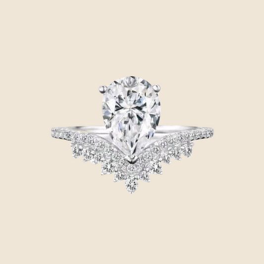 Bague Princesse en moissanite