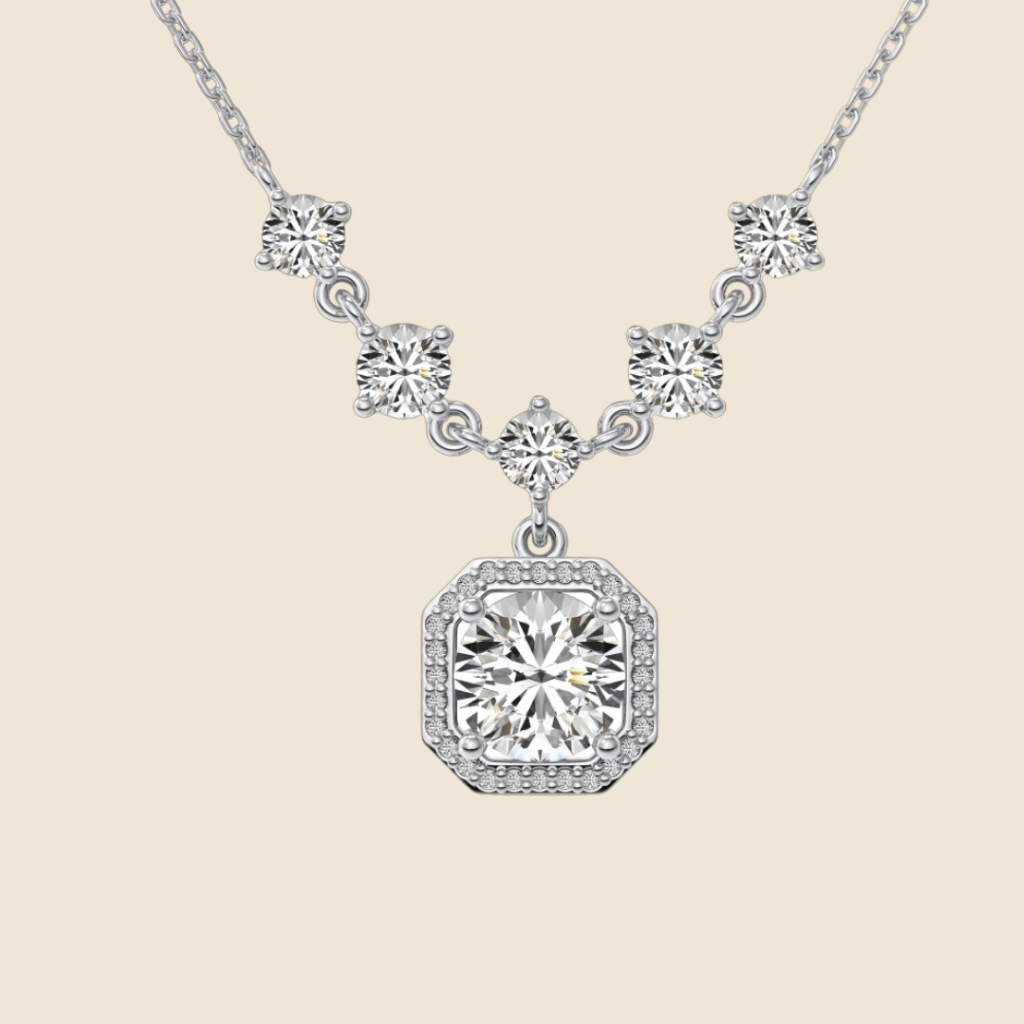 Colier Céleste - Argent 925 et Zircon
