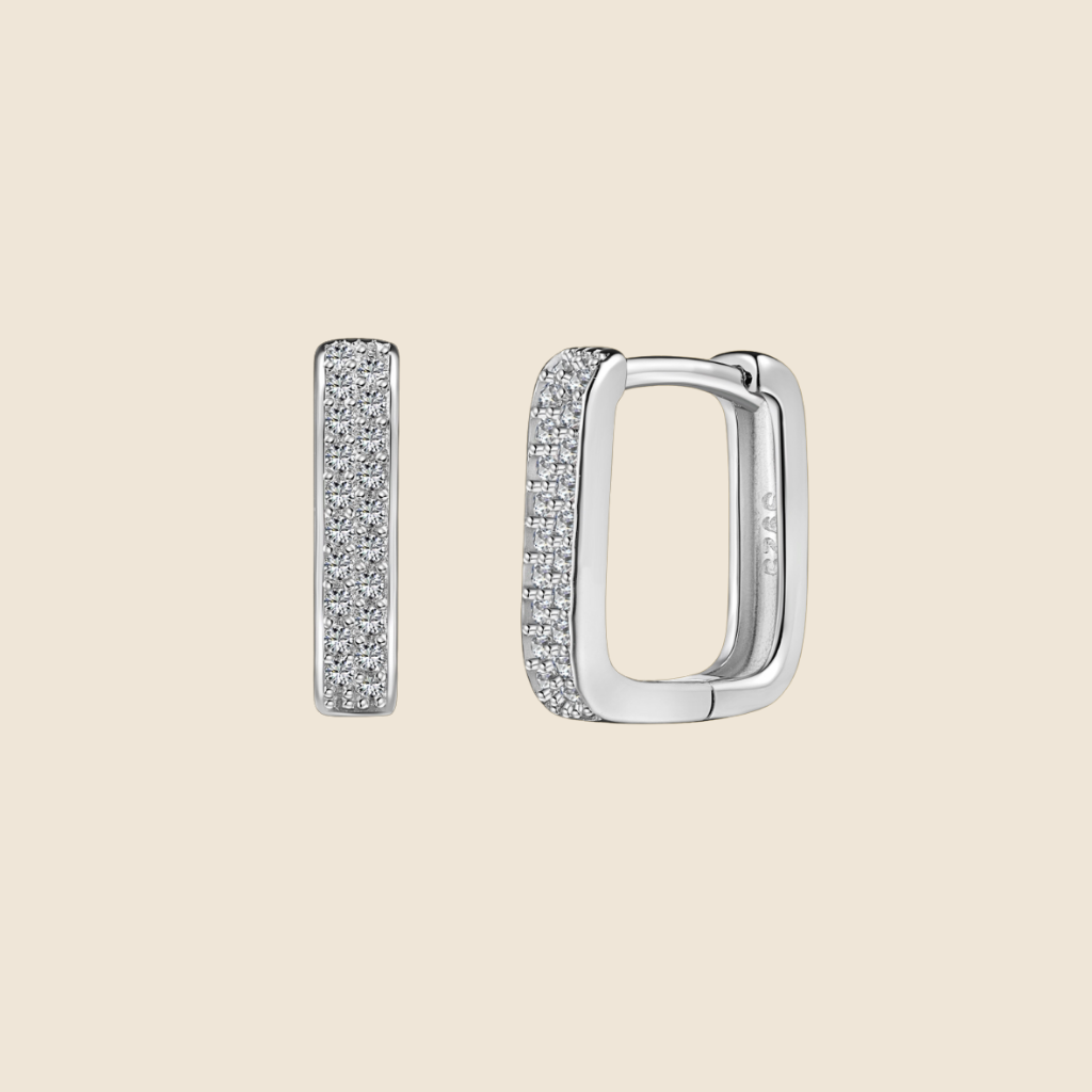 Bouclles d'oreilles Lina Argent 925 .
